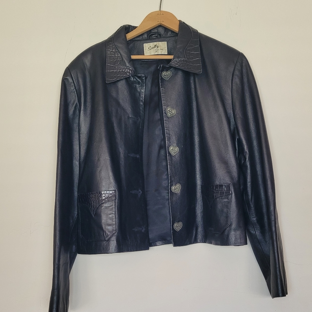 Vintage leather jacket